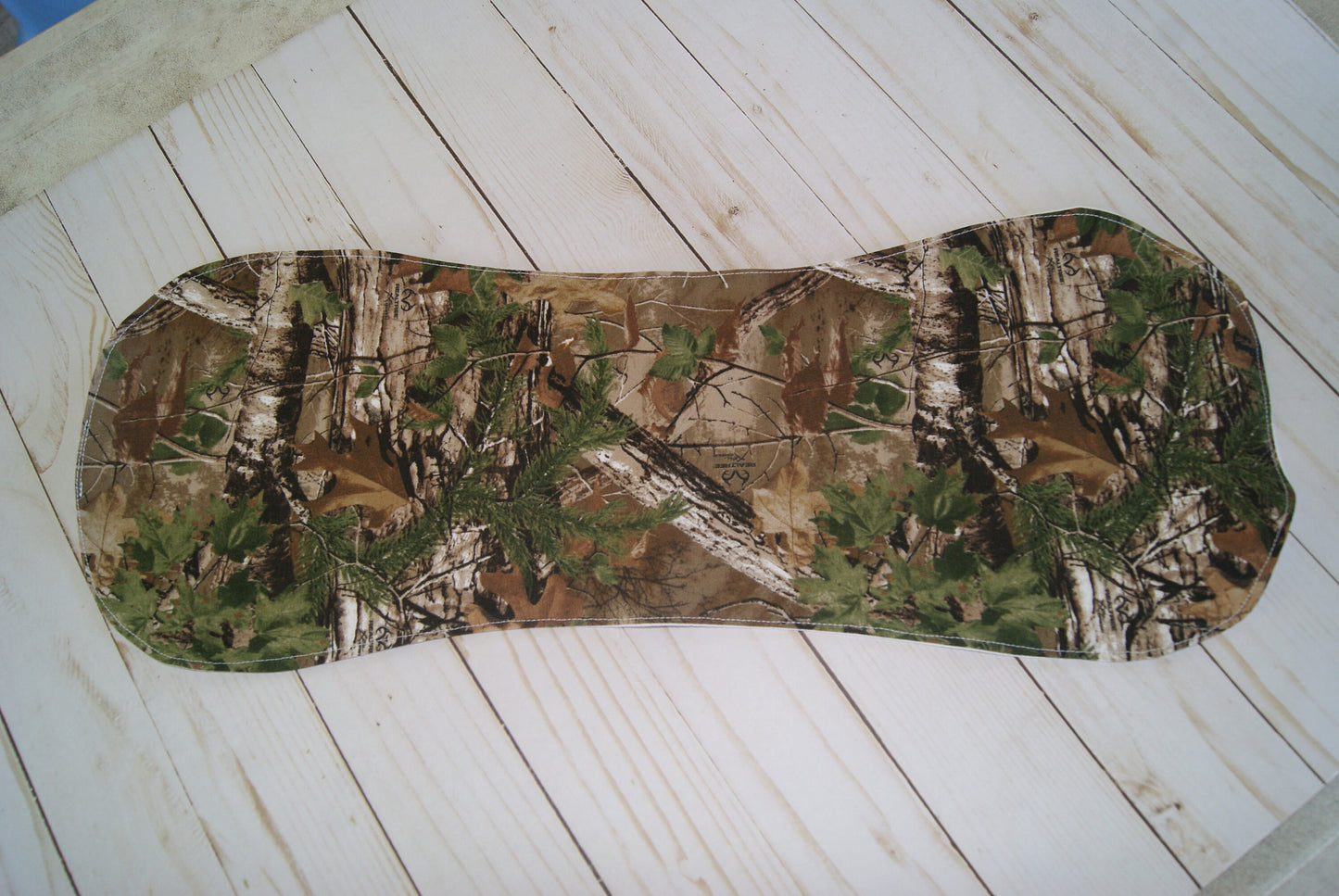 Camouflage Bib and Burp Cloth Set