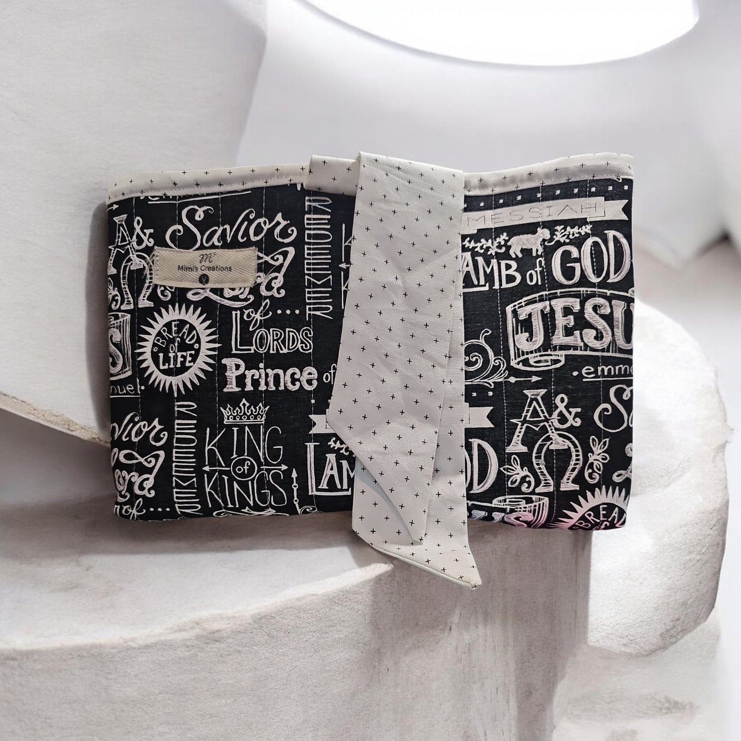 Black King of Kings Bible sleeve