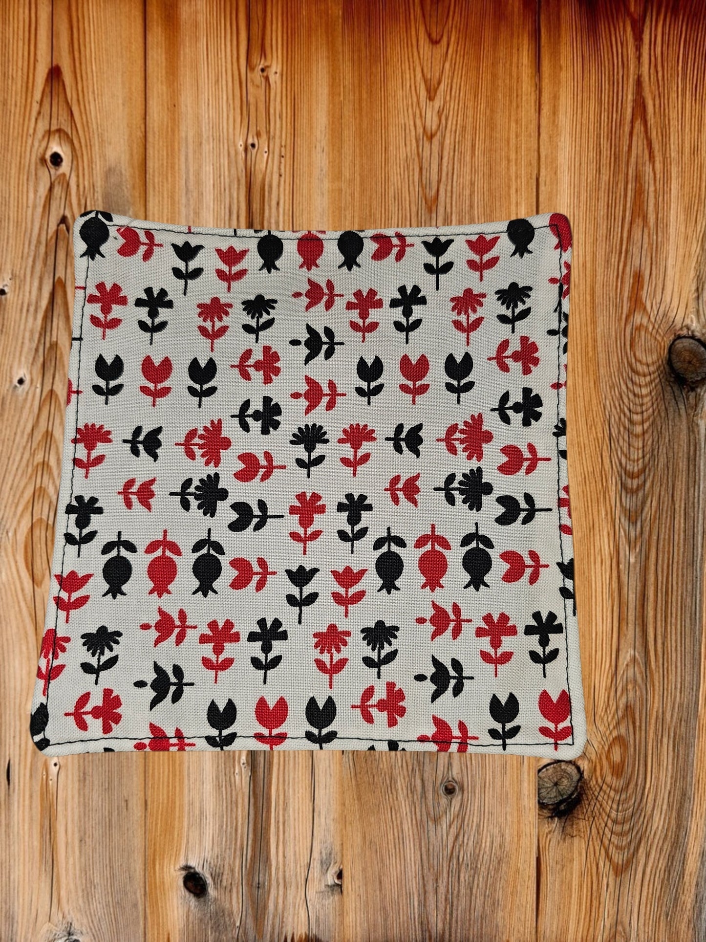 Black and Red Tulip Jar Opener