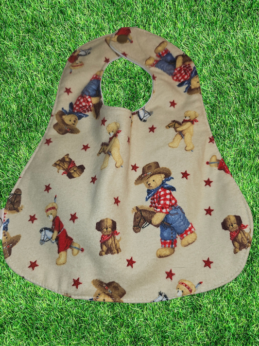 Cowboy Bear Bib