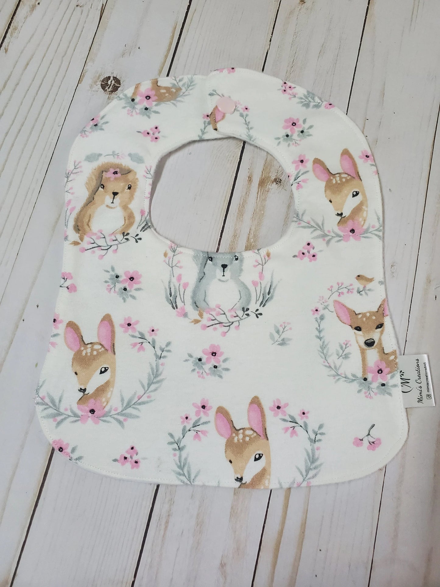 Woodland Bib and Burp Cloth
