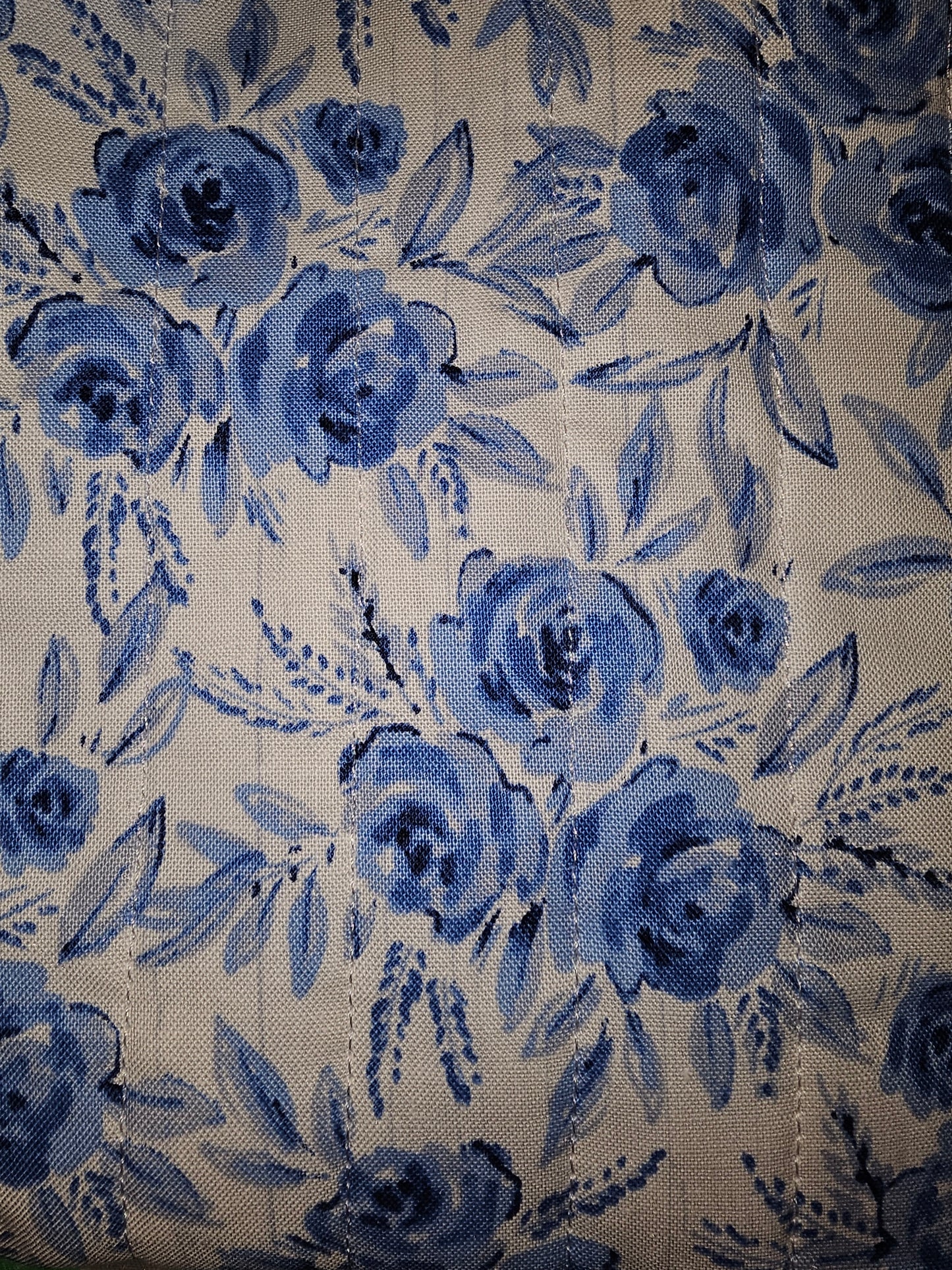 Blue Country Floral Book/Bible sleeve