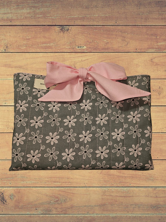 Sewn Book Cover with Bow Tie
