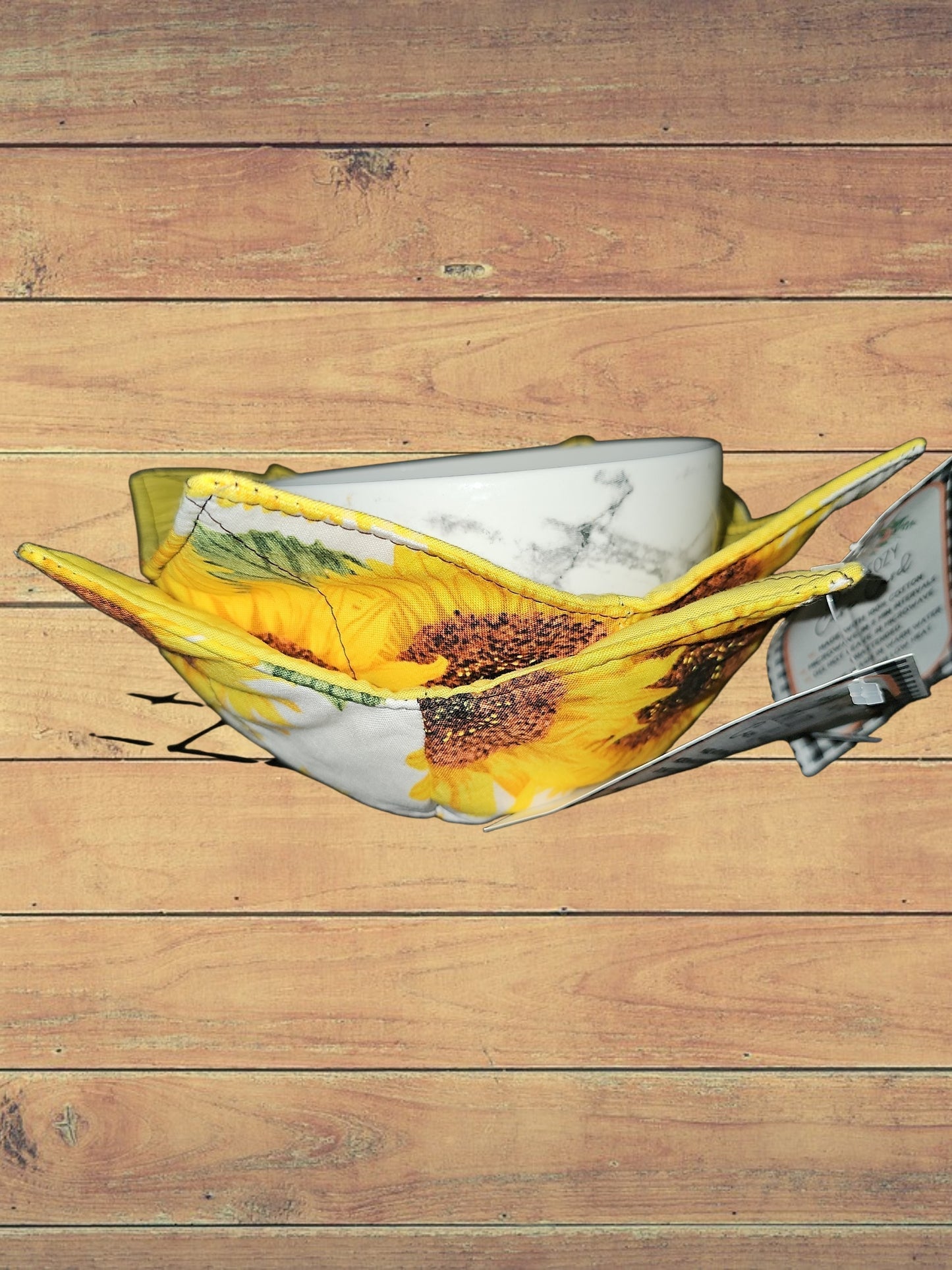 Large sunflower medium size Bowl Cozy