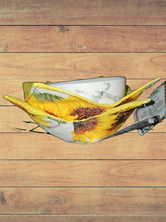 Large sunflower medium size Bowl Cozy