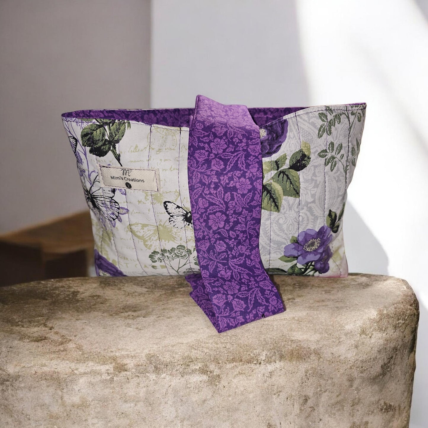 Rose Lilac Book/Bible Sleeve