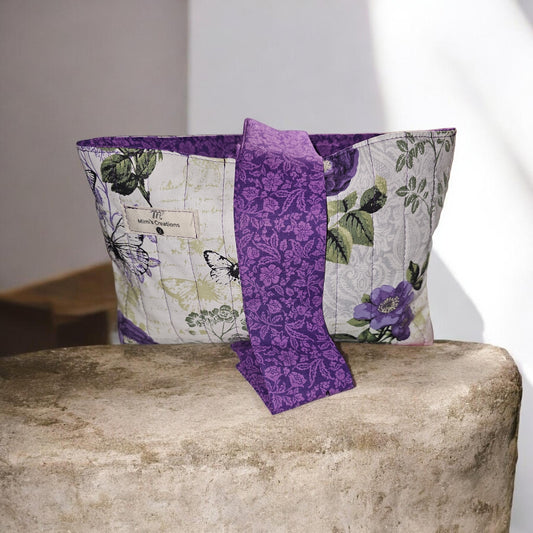 Rose Lilac Book/Bible Sleeve